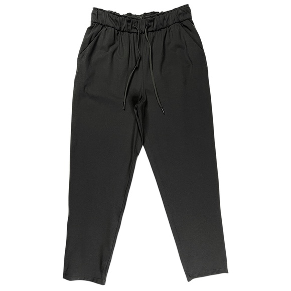 Lululemon Stretch High Rise Pant 7/8 Length in Black Size 8 - Picture 4 of 10